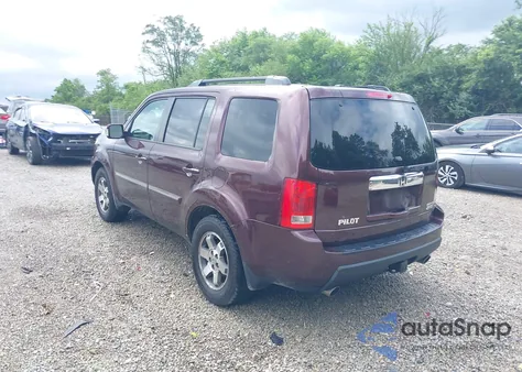 2009 Honda Pilot Touring from USA, damaged, VIN 5FNYF48999B034805